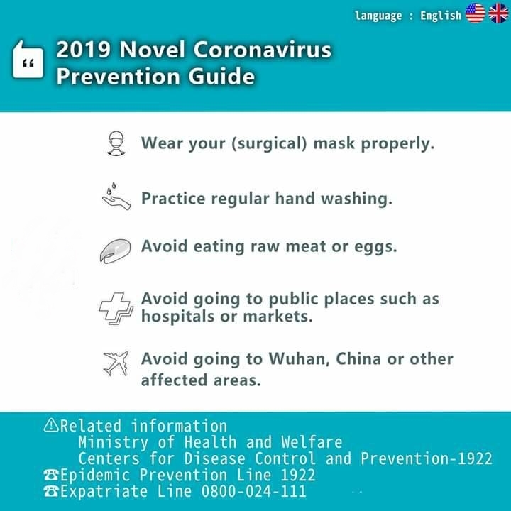 Novel Coronavirus Prevention Guide